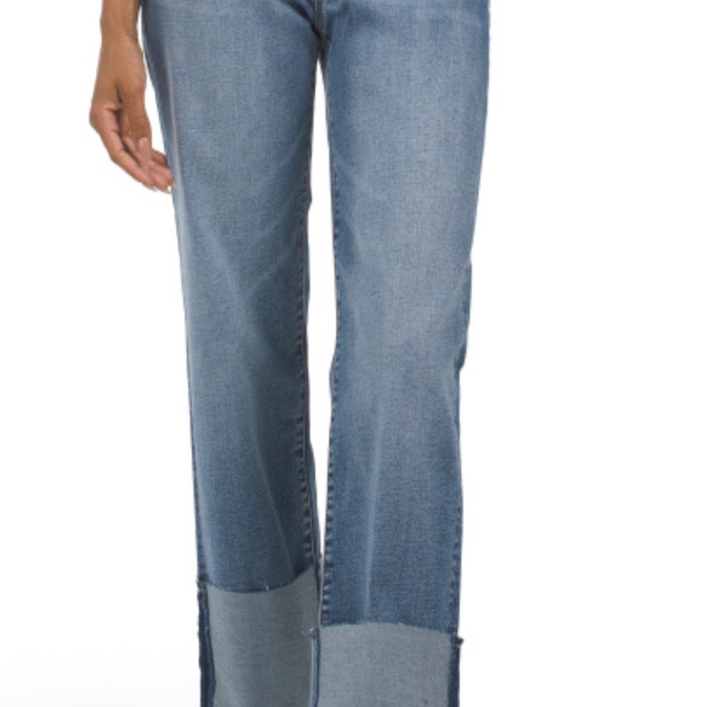 One 5 One Blue Straight Leg Jeans Classic Style